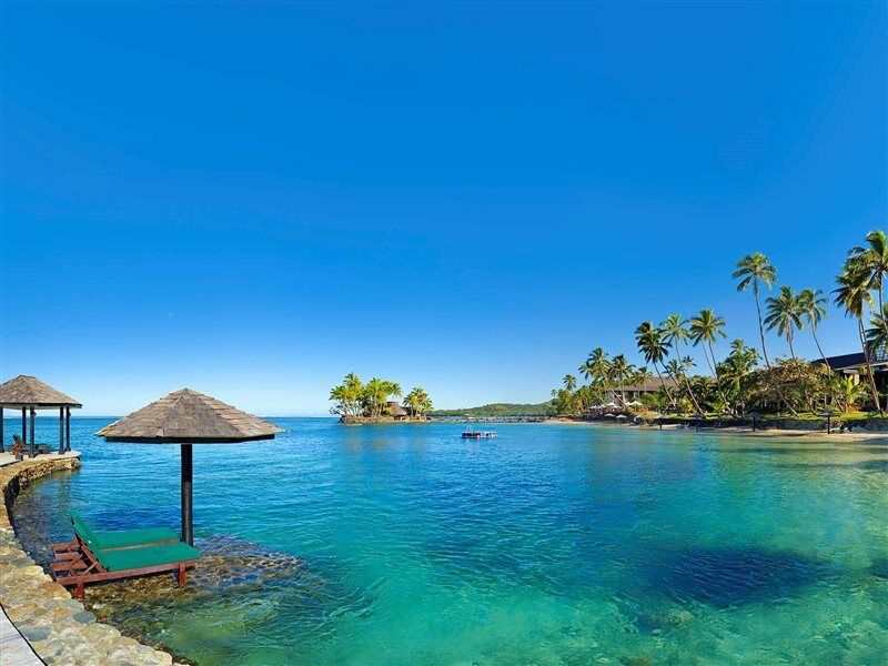 The Warwick Fiji Hotel Korolevu  Buitenkant foto View of the lagoon